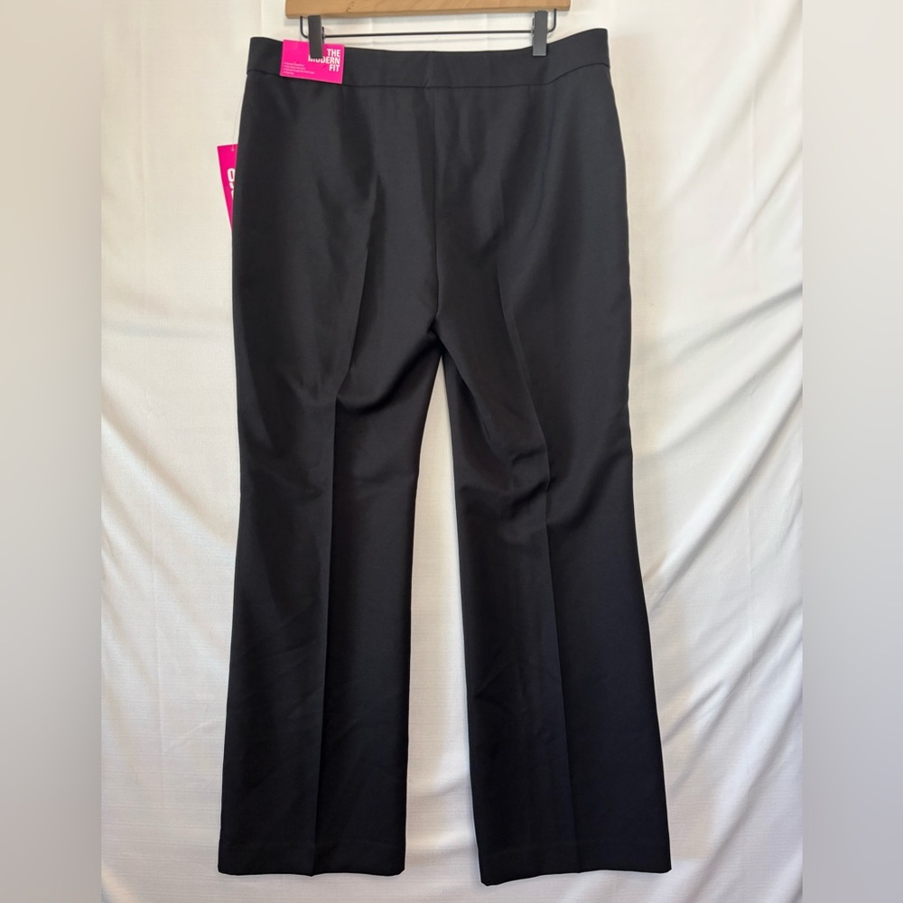 9 & CO NWT Black Modern Fit Pants Size 12 - Picture 3 of 8